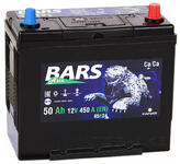Аккумулятор автомобильный BARS Asia 6ст-50 B24L (о.п.)