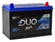 Аккумулятор автомобильный Duo Asia 90Ah 780A (о.п.)