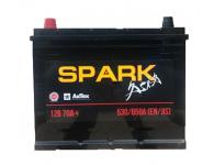 Аккумулятор автомобильный Spark 70Ah 530A (п.п.)