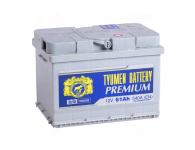 Аккумулятор автомобильный Тюмень Premium 61 Ач 540 А ОП