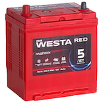 Аккумулятор автомобильный WESTA RED Asia 42Ah B19R (п.п.)