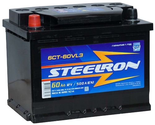 Аккумуляторы Steelron