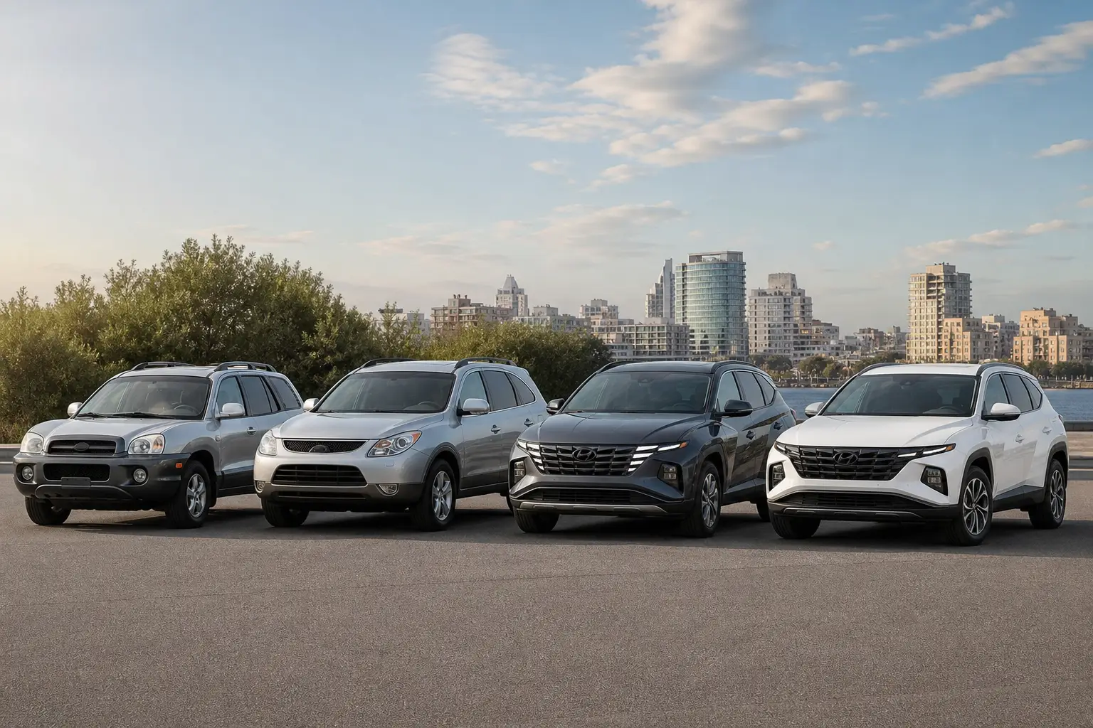 Поколения Hyundai Tucson