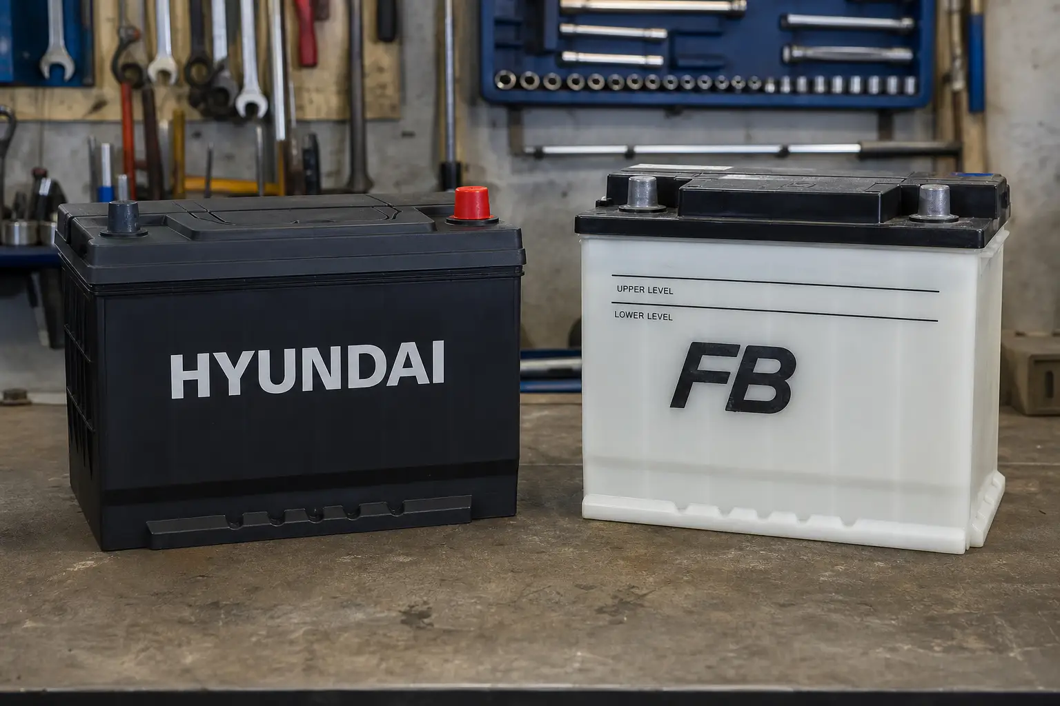 Аккумуляторы Hyundai и FB: корейский и японский оригинал