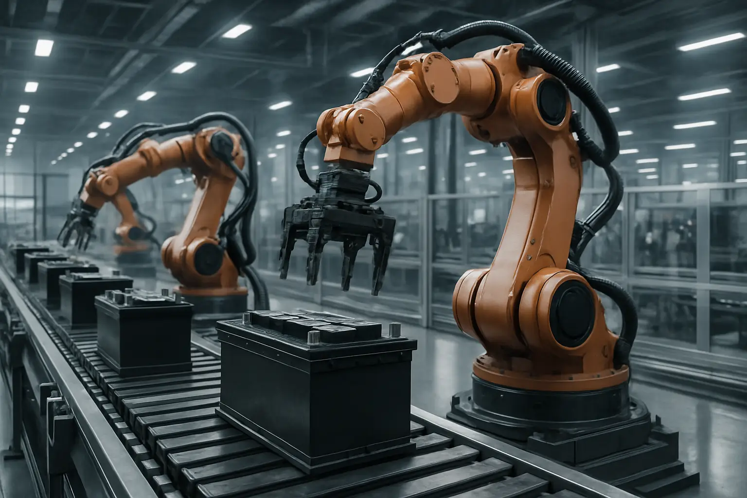 Автоматизированная линия производства аккумуляторов Camel Group