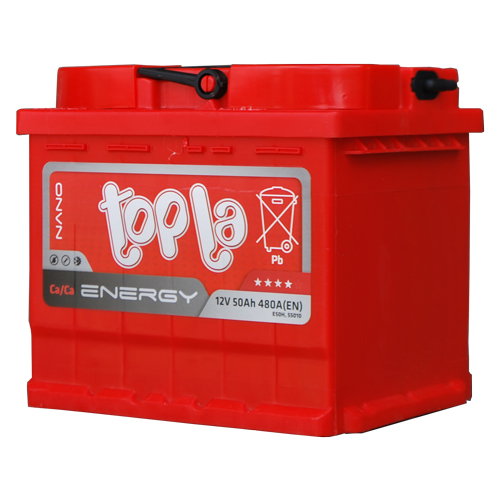 Аккумулятор автомобильный Topla Energy 6ст-50Ah 450A