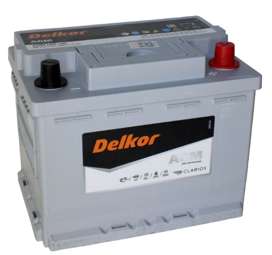 АВТОМОБИЛЬНЫЙ АККУМУЛЯТОР DELKOR AGM 70 АЧ 760A (278Х175Х190) LN3