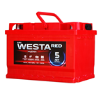 Аккумулятор автомобильный WESTA RED 74Ah 760А (о.п.) низкий